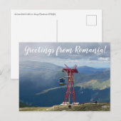 Carte Postale UnMondeACelerer: Salutations de Roumanie ! (Devant / Derrière)
