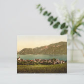 Carte Postale Unterach II en Autriche (Debout devant)