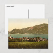 Carte Postale Unterach II en Autriche (Devant / Derrière)