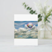 Carte postale - UP ... Up ... up ... (vrt) (Debout devant)