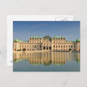Carte postale Upper Belvedere, Vienne Autriche (Devant / Derrière)