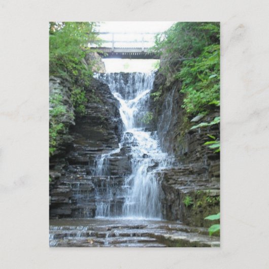 Carte Postale Upper Buttermilk Falls Ithaca, NY (Devant)