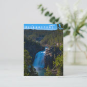 Carte Postale Upper Falls Grand Canyon du Yellowstone (Debout devant)