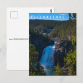 Carte Postale Upper Falls Grand Canyon du Yellowstone (Devant / Derrière)