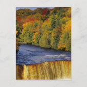 Carte Postale Upper Tahquamenon Falls in UP Michigan in (Devant)