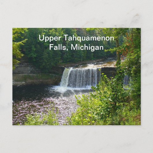 Carte Postale Upper Tahquamenon Falls, Michigan (Devant)