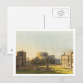 Carte Postale Upper Ward, Château de Windsor, de "Royal Reside" (Devant / Derrière)
