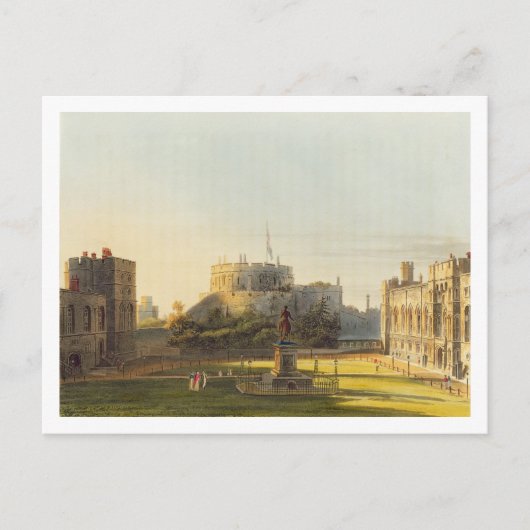 Carte Postale Upper Ward, Château de Windsor, de "Royal Reside" (Devant)