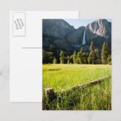Carte Postale Upper Yosemite Falls (Devant / Derrière)