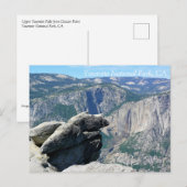 Carte Postale Upper Yosemite Falls de Glacier Point, CA Postca (Devant / Derrière)