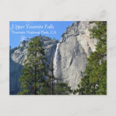 Carte Postale Upper Yosemite Falls, parc national Yosemite, CA P (Devant)