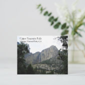 Carte Postale Upper Yosemite Falls, parc national Yosemite, CA P (Debout devant)