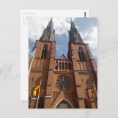 Carte Postale Uppsala domkyrka (Devant / Derrière)