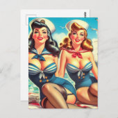 Carte Postale Ups vintage (Devant / Derrière)