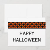 Carte postale Uptown Glam Fancy Halloween (Devant / Derrière)