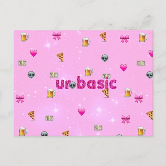 Carte Postale Ur Basic/Emoji (Devant)