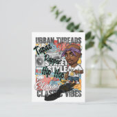 CARTE POSTALE URBAIN (Debout devant)