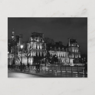 Carte Postale Urbain, moderne photo de vie nocturne parisienne