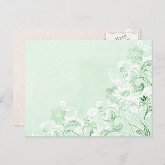 Carte postale Urban Garden Pastel (Devant / Derrière)