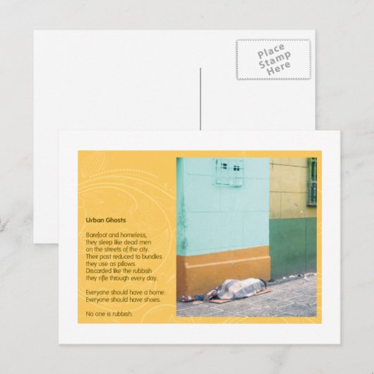 Carte Postale Urban Ghosts (Devant / Derrière)