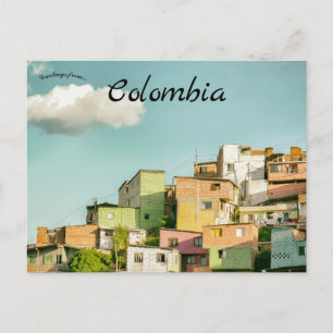 Carte postale Urban Medellin Colombie