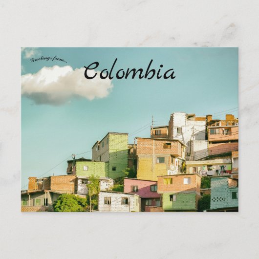 Carte postale Urban Medellin Colombie (Devant)
