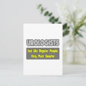 Carte Postale Urologues... plus intelligents (Debout devant)