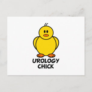 Carte Postale Urology Chick