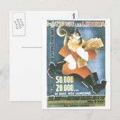 Carte Postale URSS CCCP Guerre froide Union soviétique Propagati (Devant / Derrière)