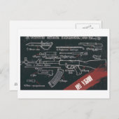 Carte Postale URSS CCCP Guerre froide Union soviétique Propagati (Devant / Derrière)