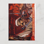 Carte Postale URSS CCCP Guerre froide Union soviétique Propagati (Devant)