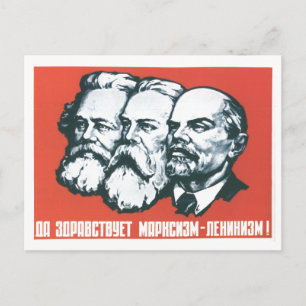 Carte Postale URSS CCCP Guerre froide Union soviétique Propagati