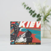 Carte Postale URSS Intouristique de Kiev (Debout devant)