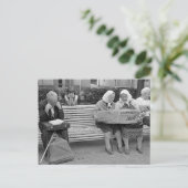 Carte postale URSS vintage (Debout devant)