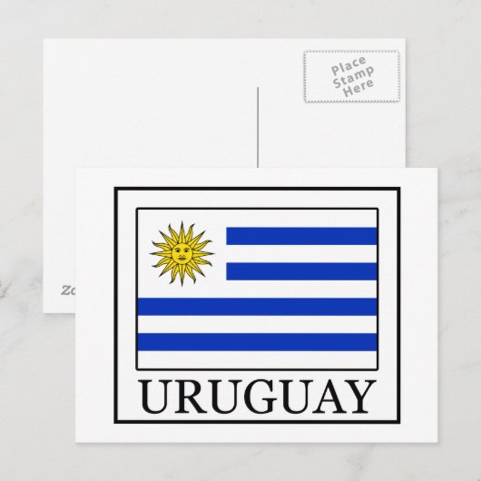 Carte Postale Uruguay (Devant / Derrière)