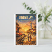 Carte Postale URUGUAY – Charme côtier intemporel (Debout devant)