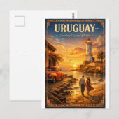 Carte Postale URUGUAY – Charme côtier intemporel (Devant / Derrière)