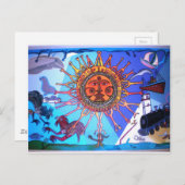 Carte Postale Uruguay Conrad Wall (Devant / Derrière)