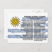 Carte Postale Uruguay - Himno Nacional (Devant / Derrière)