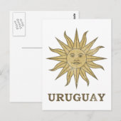 Carte Postale Uruguay vintage (Devant / Derrière)