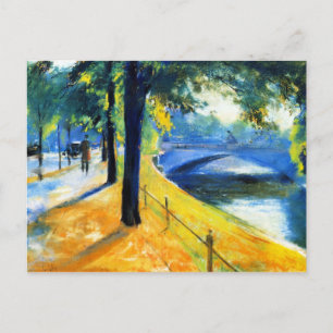 Carte Postale Ury - Pont au-dessus du canal Landwehr