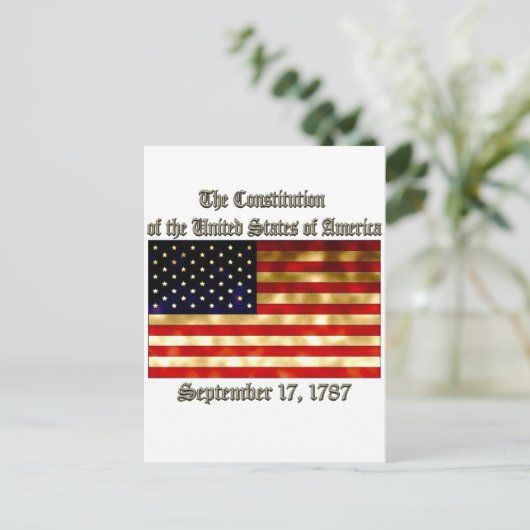 CARTE POSTALE US (Debout devant)