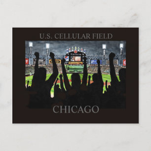Carte Postale US Cellular Field Randsom Art