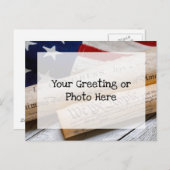Carte Postale US Founding Documents (Devant / Derrière)