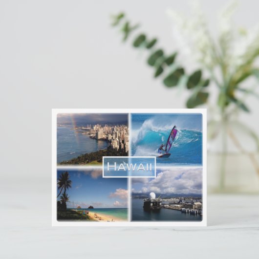 Carte Postale US Hawaï - Vue d'Honolulu - Le Perouse - Lanikai (Debout devant)