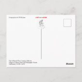 Carte Postale US Mailman (Dos)