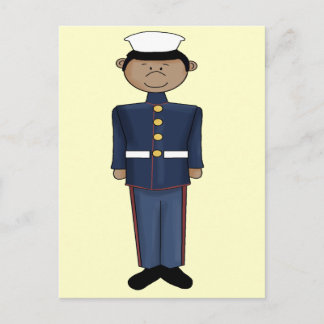Carte Postale US Marine Corp Boy