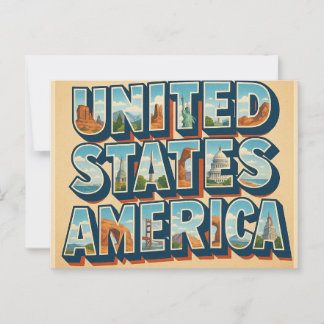 Carte postale USA