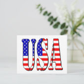 Carte postale USA (Debout devant)