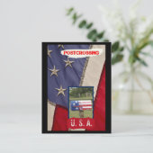 Carte postale USA (Debout devant)